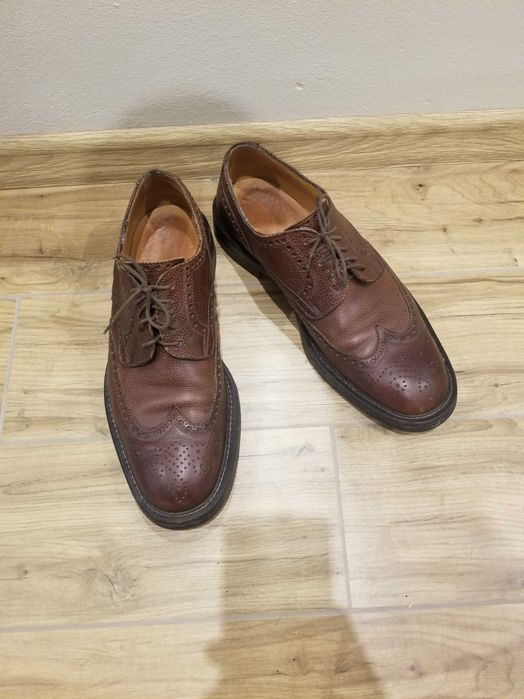 Church's туфлі броги дербі 43 42 uk 9.5 commando vibram ручна робота