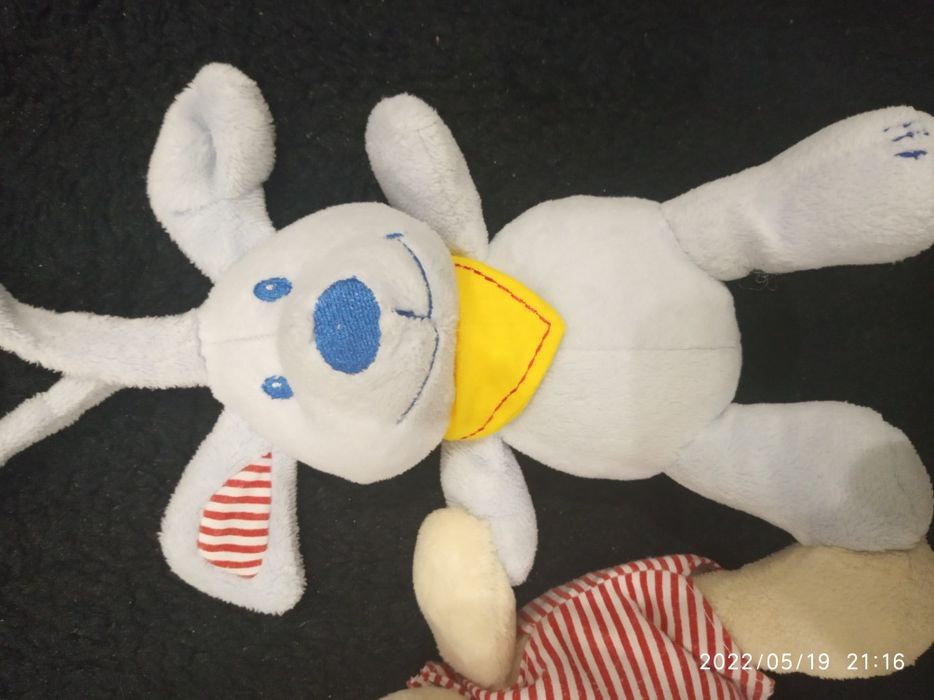 Мягкая подвесная музыкальная игрушка-погремушка( 3в 1 )на кроватку