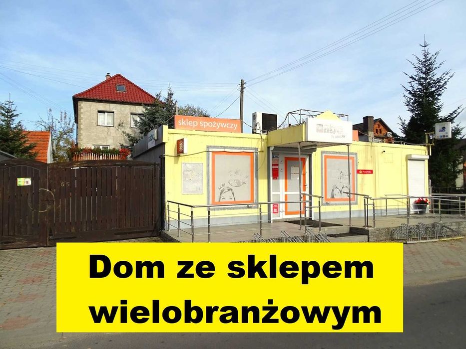 Dom wolnostojący + sklep + Tymowa koło m. Ścinawa