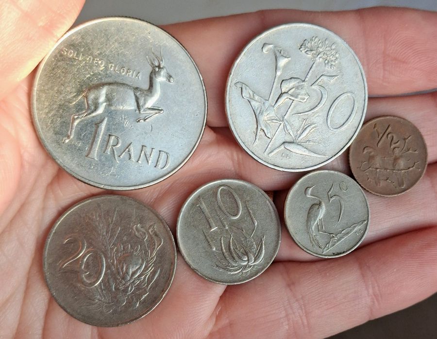 Moedas África do Sul