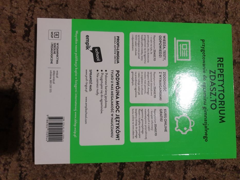 Egzamin gimnazjalny repetytorium matematyczno-przyrodnicze