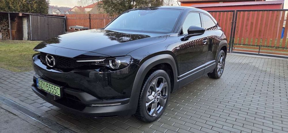Mazda MX-30 NA Gwarancji Serwisowana ASO, Niksi Przebieg JAK NOWA Faktura VAT23%