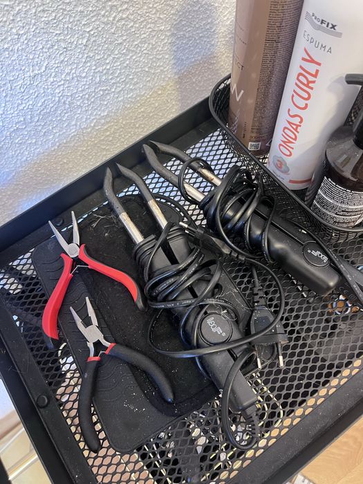 Material extensoes de cabelo