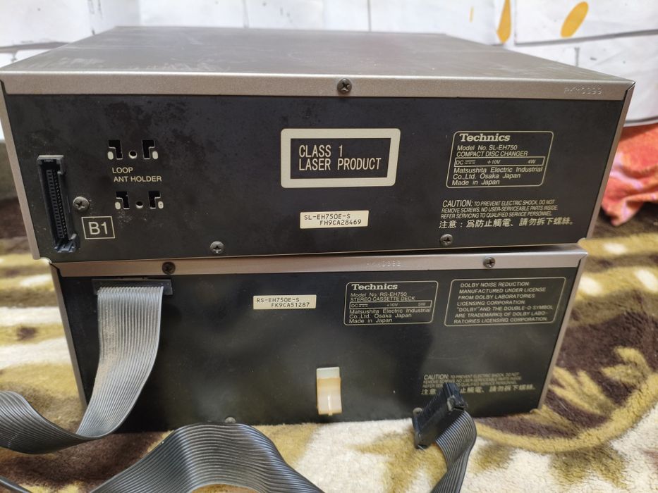 Technics SL-EH750 CD RS-EH750 Deck kasety