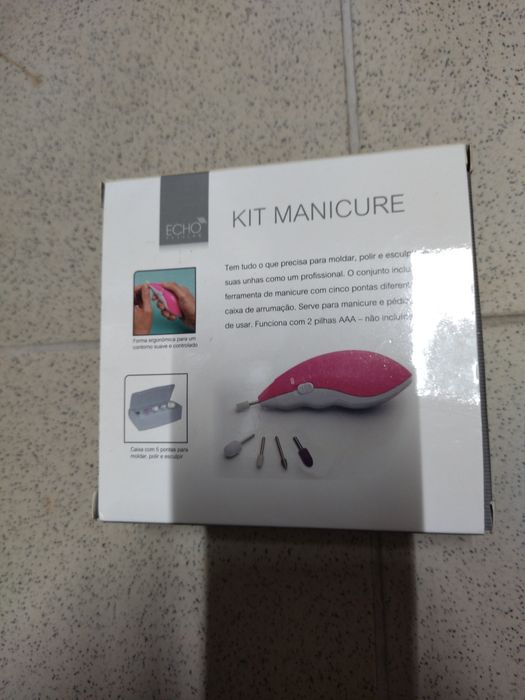 Kit manicure pilhas