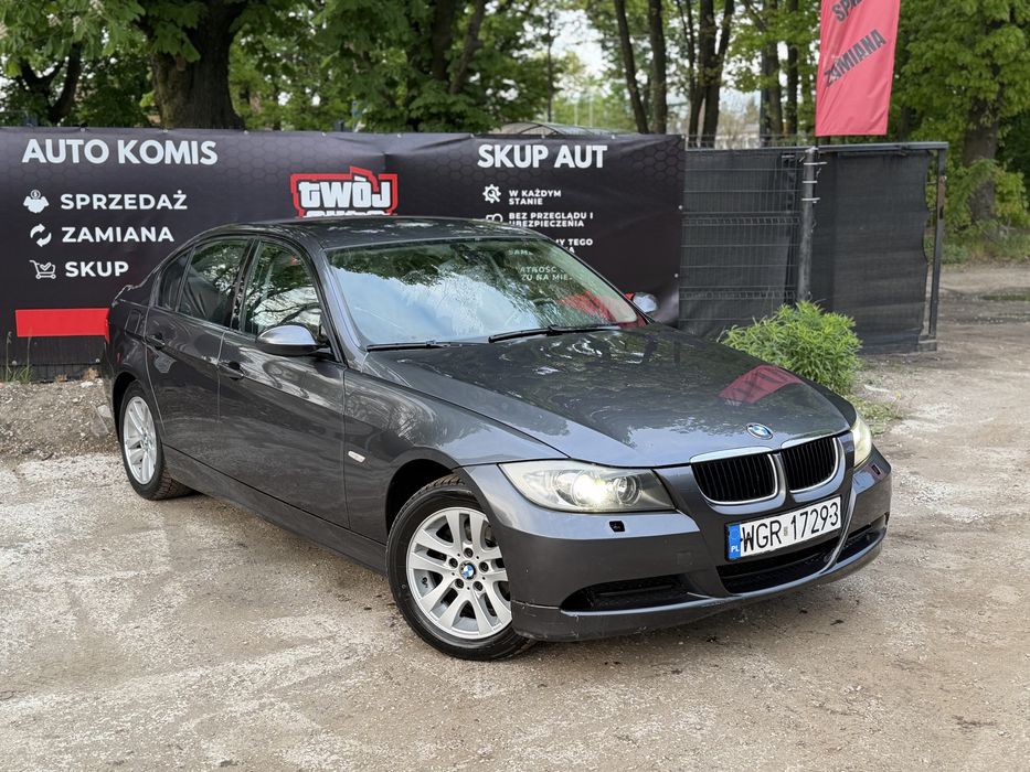 BMW 318i E90 2.0 2007 6 Biegów Klima 2 Strefy Tempomat Alufelgi Zadbany