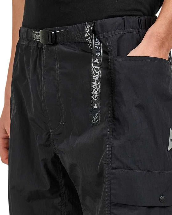 Шорти Gramicci x And Wander Patchwork Wind Short Black