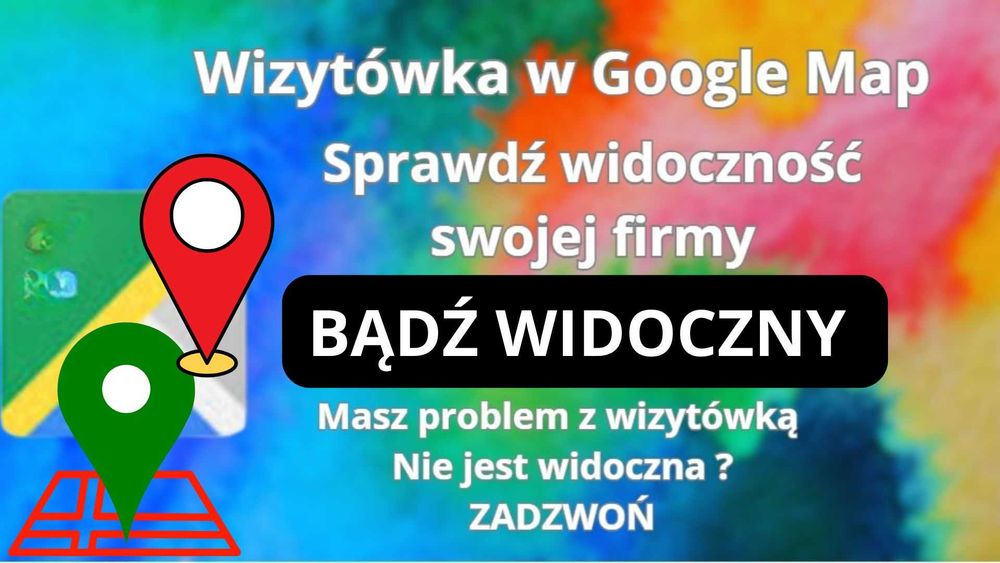 Probem z wizytówką w Google/MAPS- pozycjonowanie.Tanio i dobrze.