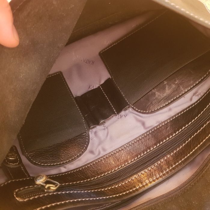 Сумка " катаna" черного цвета унисекс