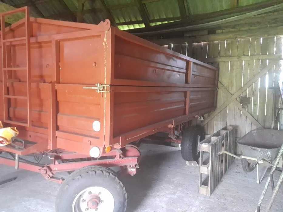 Sprzedam przyczepę D732, wywrotka, plandeka