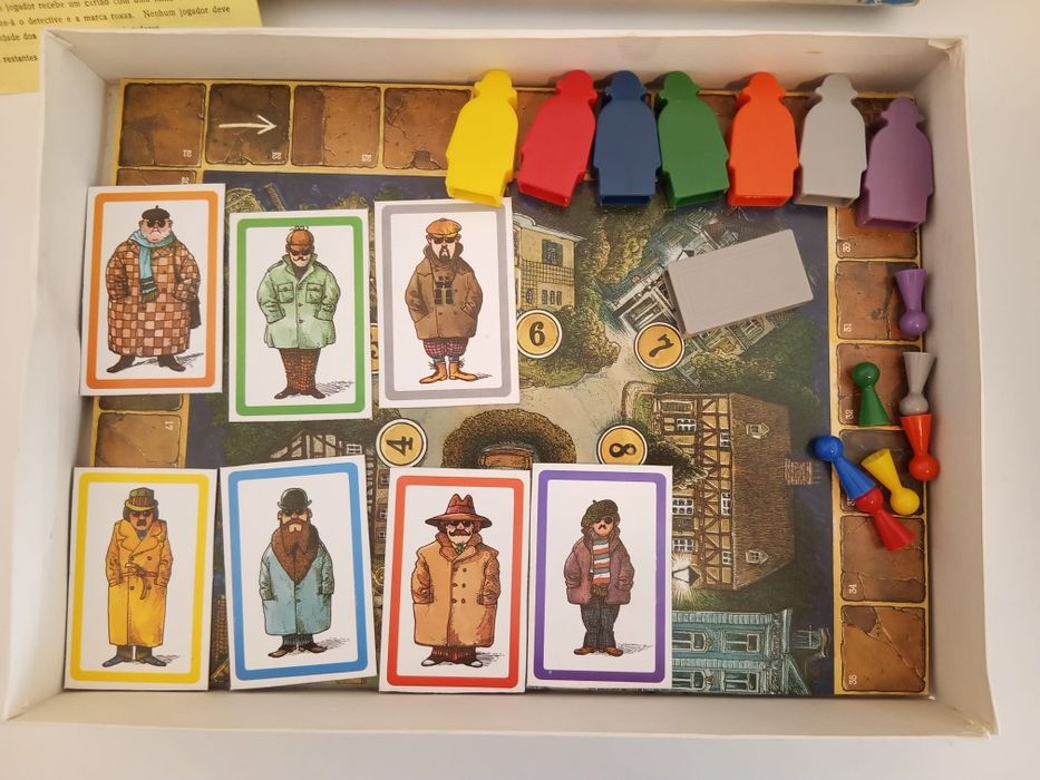 Jogo de tabuleiro Detective & Co., Majora  anos 80