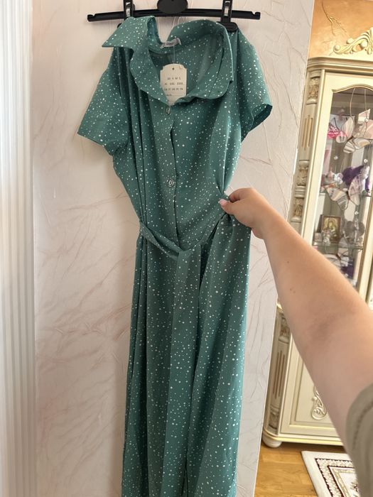 Сукня літня в горошок