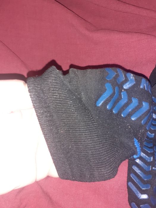 Носки для батута спортивные чёрные