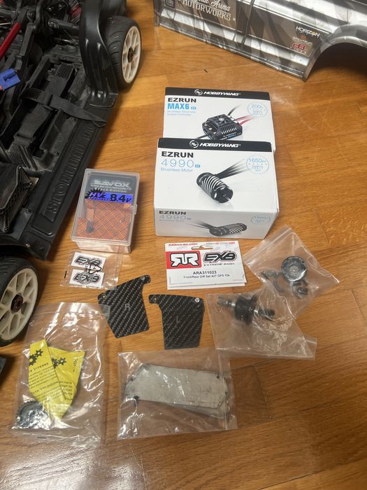 RC Arrma Infraction V2 1/7 8S – Preparado e Cheio de Upgrades