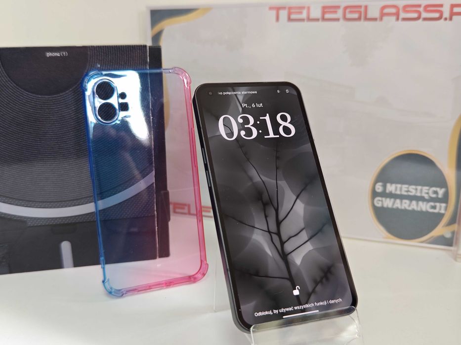 Nothing Phone (1) 8/128 GB | Black | Stan Dobry+ | Gwarancja