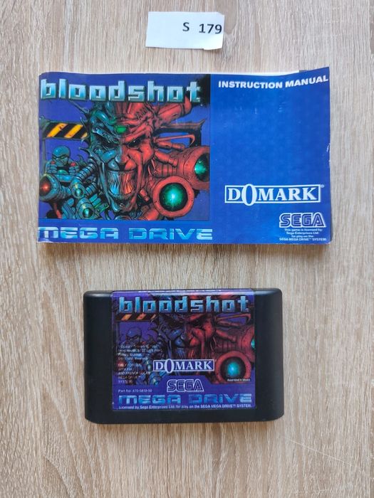 Bloodshot Sega Mega Drive