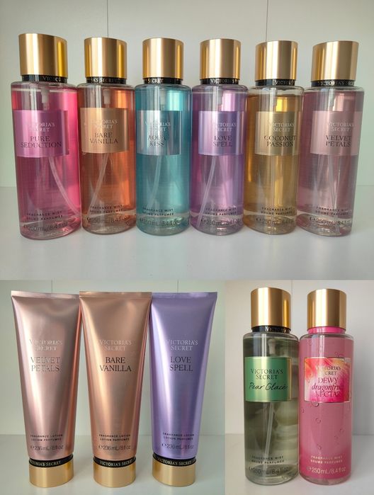 Гурт та роздріб! Спрей, міст, лосьйон Victoria's secret