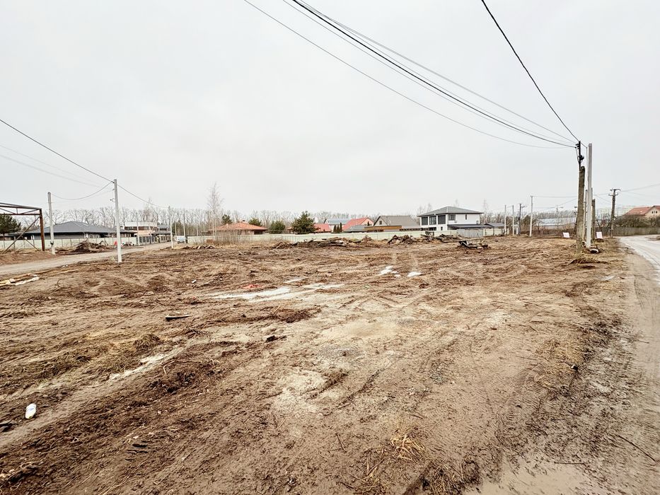 ПРОДАЖ ДІЛЯНКИ 30 Соток Під Будівництво Крюківщина Вишневе ГАЗ ЦЕН КАН