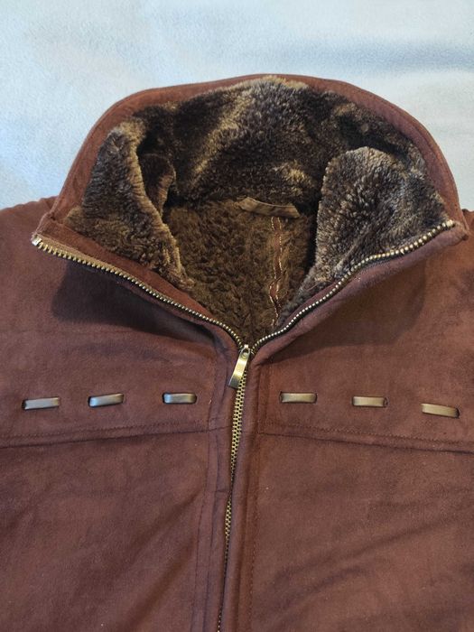 kożuch męski 5XL zimowy, gruby, nieużywany-stan idealny