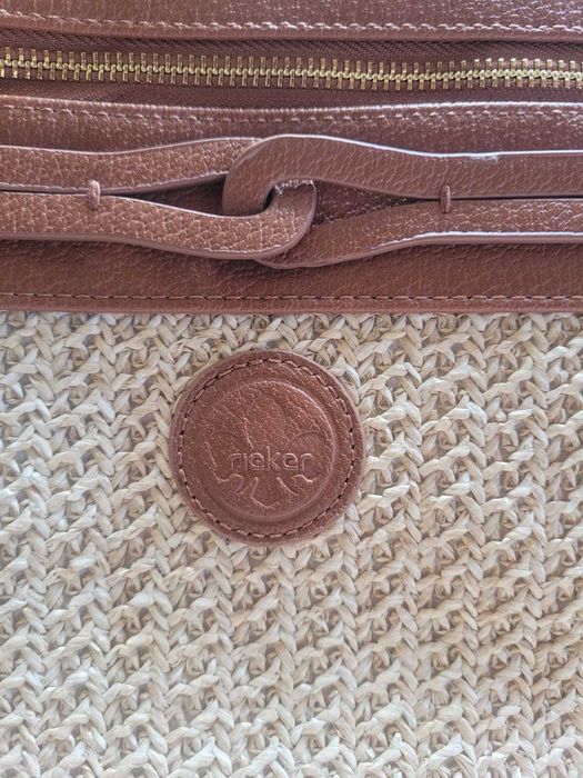 jasnobrązowa torebka rieker