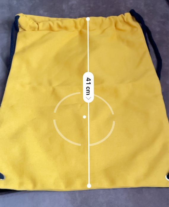 Worek / plecak żółty