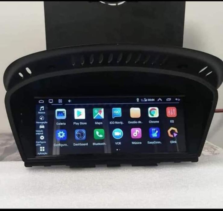Rádio Android 14 com GPS BMW E60 E61 E62 E63 E90 E91 E92 E93 (Novo)