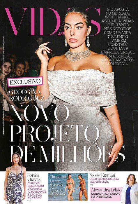 revista Vidas Edição de sábado, 26 de julho 2025 georgina rodrigues