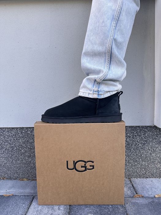 Уггі Ugg Ultra Mini Black Угг 36-45 Унісекс