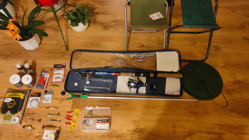 Sprzedam zestaw gotowy uniwersalny wetkarski.