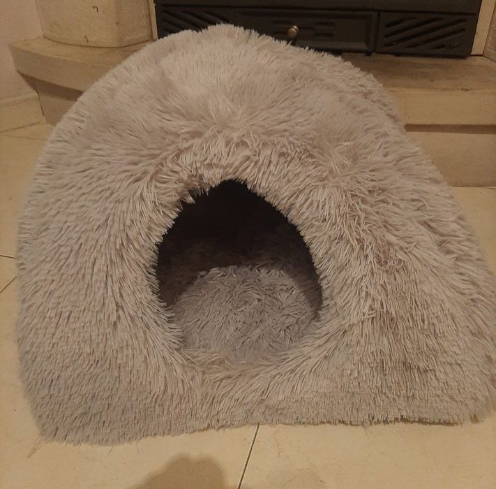 nicho iglo para gatos cães almofada