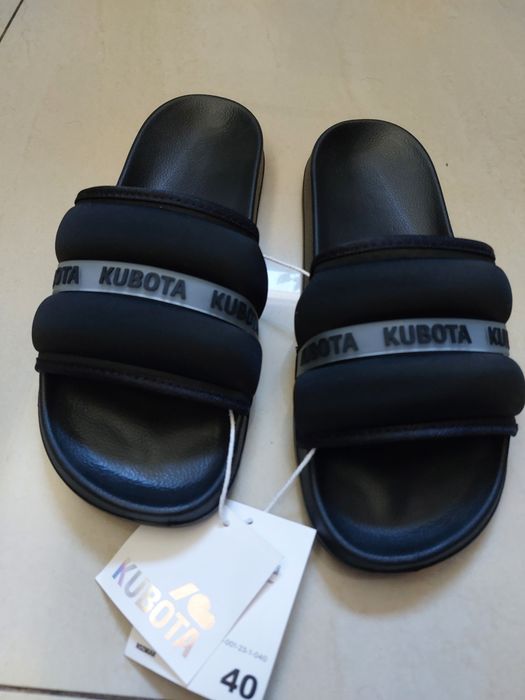 Klapki kubota czarne r 40