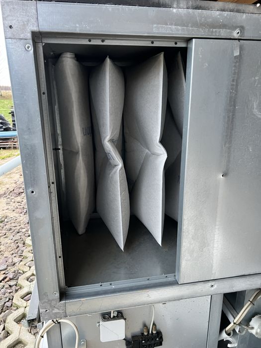 Filtry kasetowe nadmuchowe wyciagowe kabiny lakiernicze