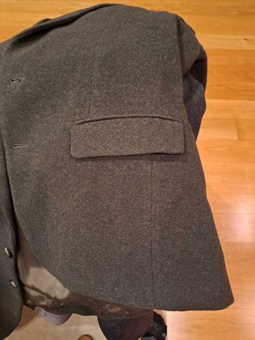 Blazer Homem, cor verde cinza matizado, Pull & Bear