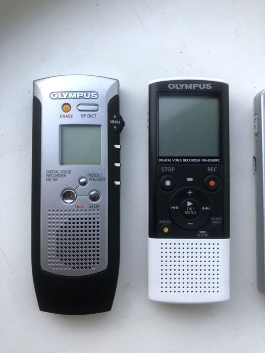 Диктофони Olympus 4 штуки