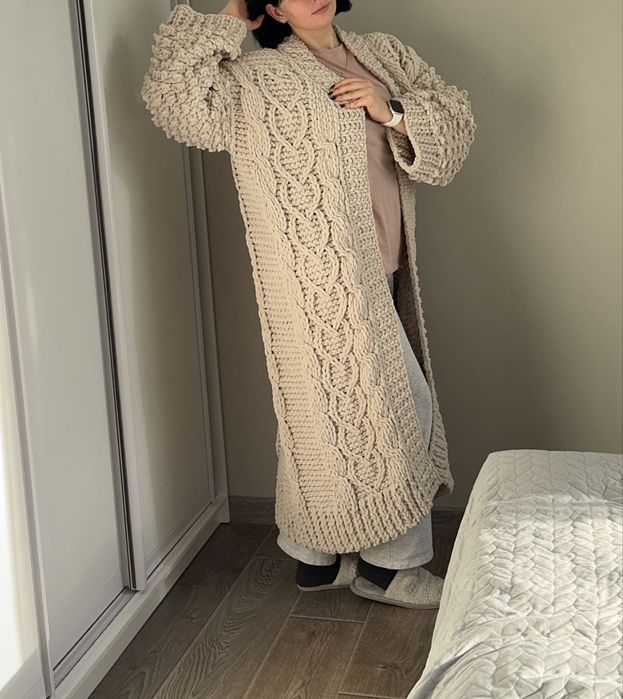 Плюшевий кардиган, розмір L-XL