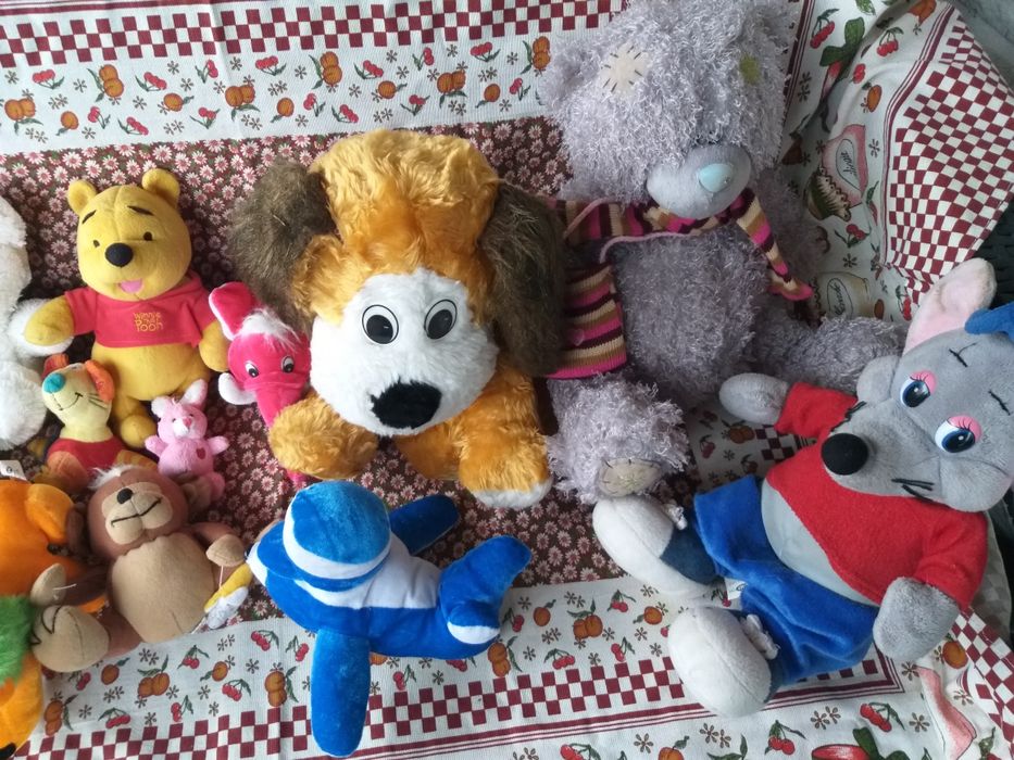 Большой Мишка плюшевый