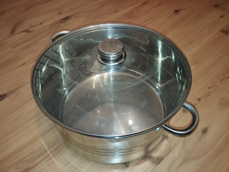 Duży gar garnek na bigos