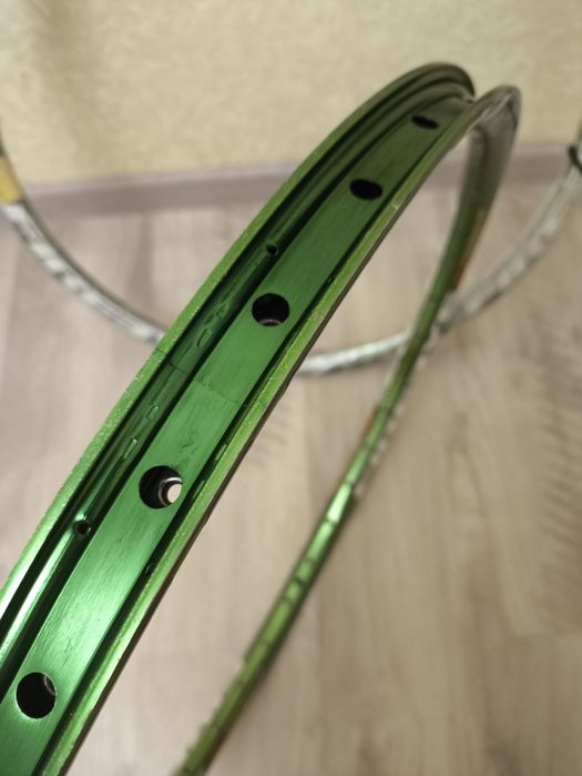 Обода зелені fireeye excelerant 28 26" 32,36H, sun rims single track