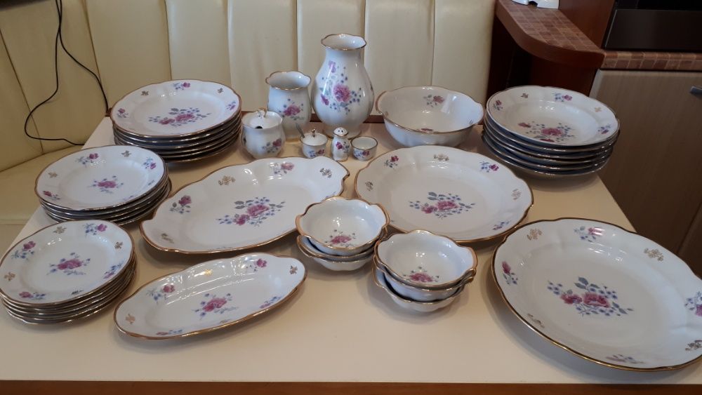 сервиз фарфоровый обеденный СССР Барановского завода.