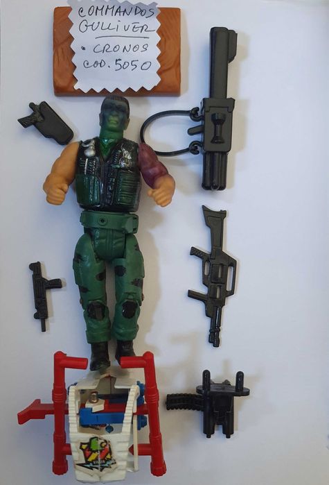 Figuras SOS Comandos Contra o Terror - Gulliver Toys, FANABRI, Anos 80
