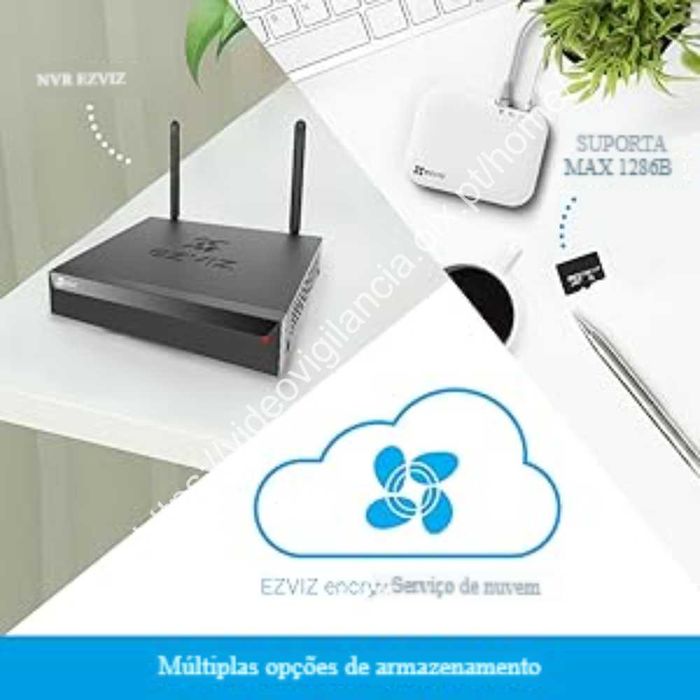 Câmara Vigilância Ezviz Hikvision ‼️ FullHD WiFi ‼️ Som Bidirecional