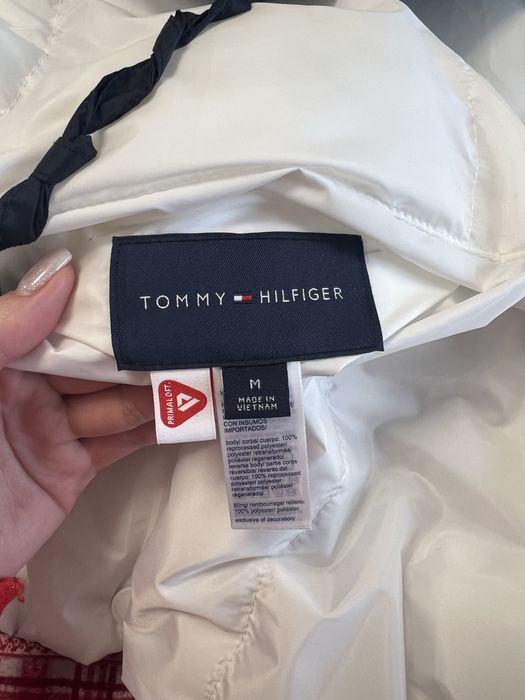 Пуховик зимовий чоловічий подовжений tommy hilfiger