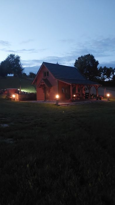 Domek z jacuzzi i sauną