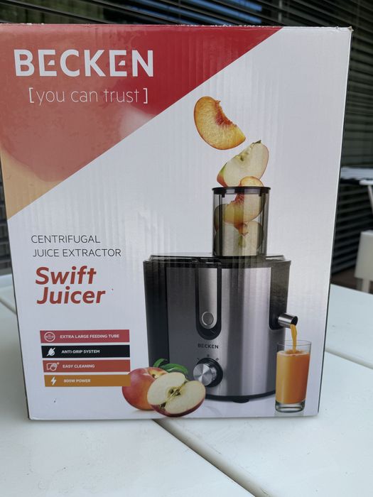 Centrifugadora Becken Swift Juicer (800W) - Como Nova