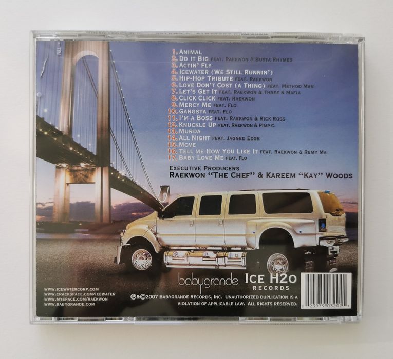 Raekwon Presents Icewater Polluted Water CD