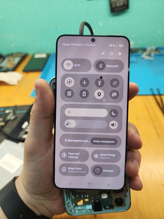 Екран Samsung s25  дисплей сеснрв скло