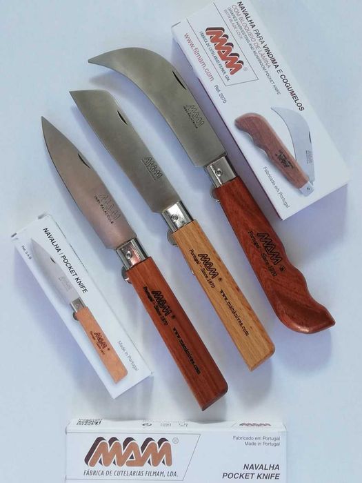 Navalhas portuguesas de Palaçoulo – novas, com bloqueio