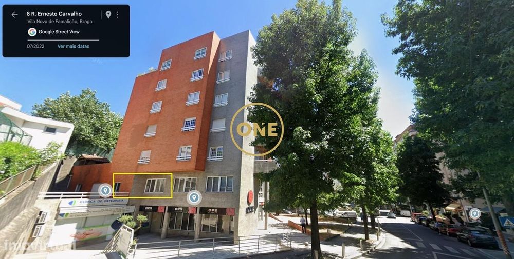 Escritório no centro de Vila Nova de Famalicão para arrendamento
