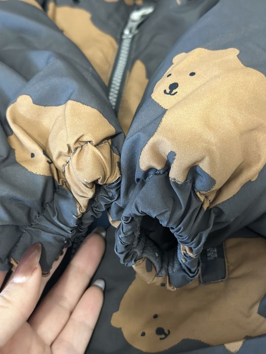 Зимовий дитячий комбінезон hm 9-12м , 80 розмір