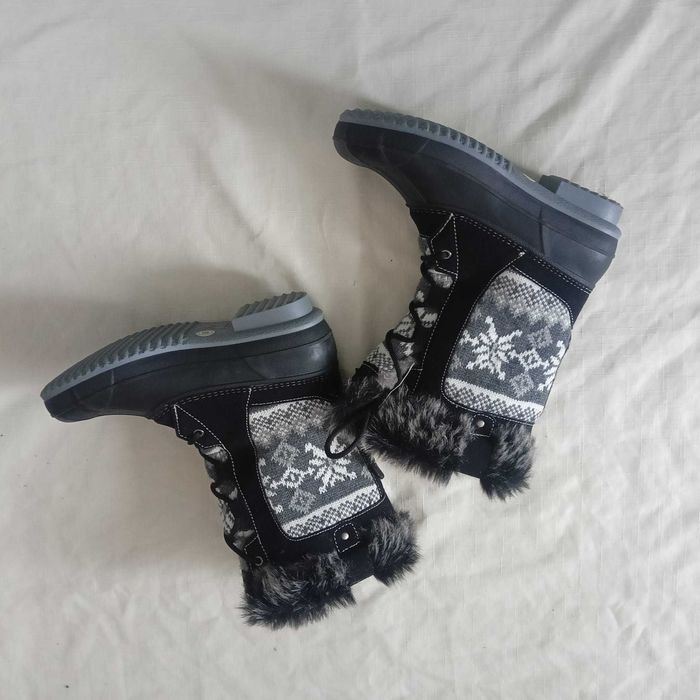 buty śniegowce mishansa r.36 22,5 cm,  dobre też na błoto pośniegowe.